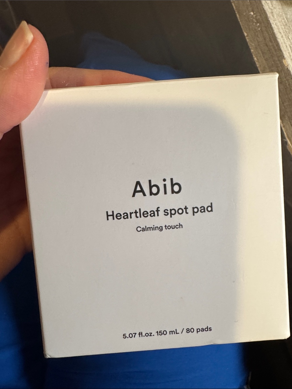 Abib Heartleaf Spot Pad - White